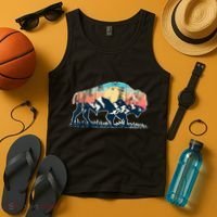 Sunset Landscape Buffalo Gift Tank Top thumb 4