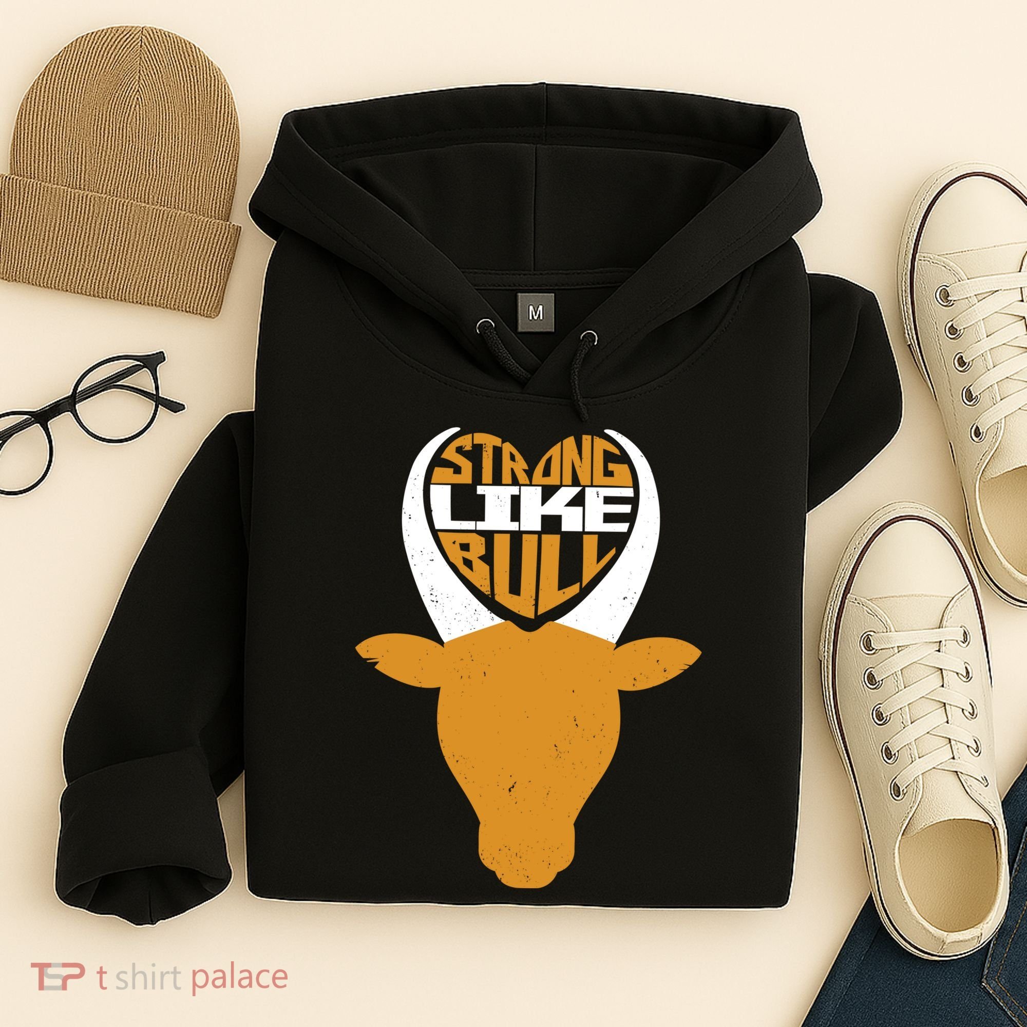 Strong Like Bull Hoodie
