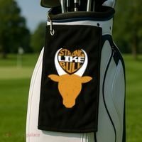 Strong Like Bull Golf Towel thumb 2