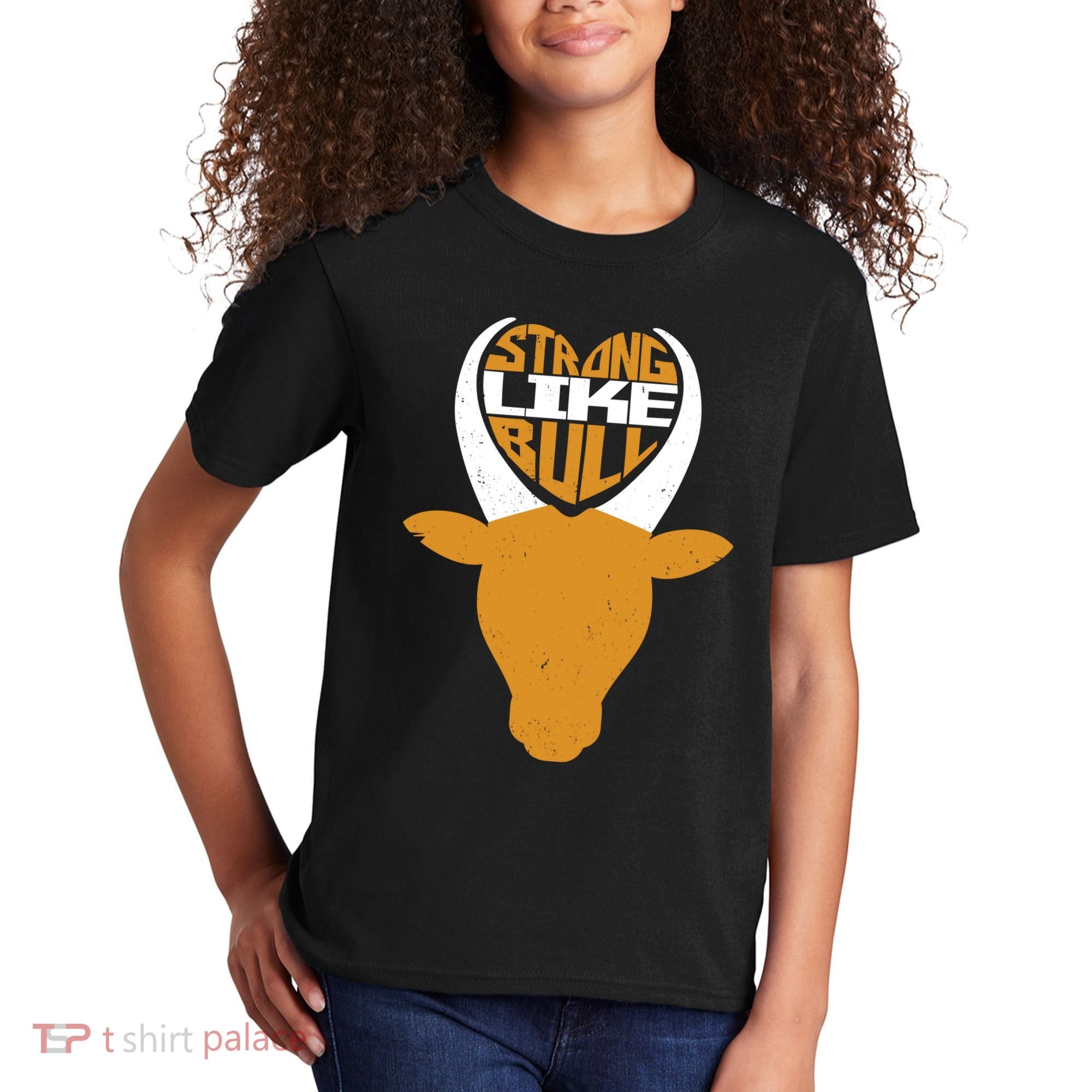 Strong Like Bull Kids T-Shirt