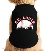St. Louis Baseball St. Louis Mo Cityscape Stl Skyline Doggie Tank thumb 0