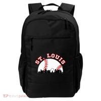 St. Louis Baseball St. Louis Mo Cityscape Stl Skyline Backpack thumb 0