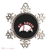 St. Louis Baseball St. Louis Mo Cityscape Stl Skyline Ornament thumb 0