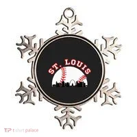 St. Louis Baseball St. Louis Mo Cityscape Stl Skyline Ornament thumb 0