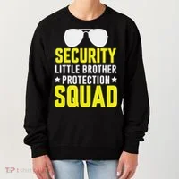Security Little Brother Protection Squad Women's Sweatshirt thumb 0