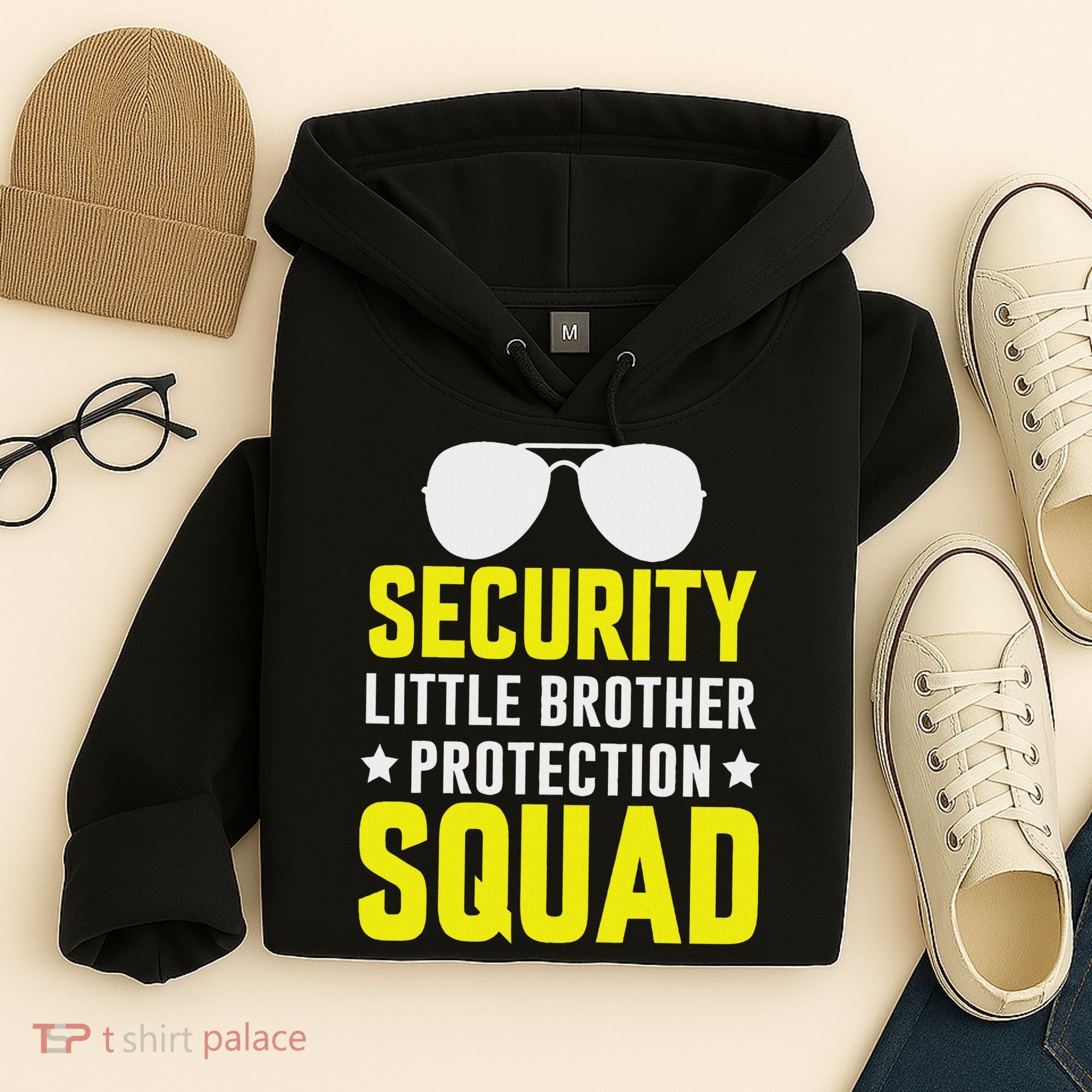 Security Little Brother Protection Squad Hoodie