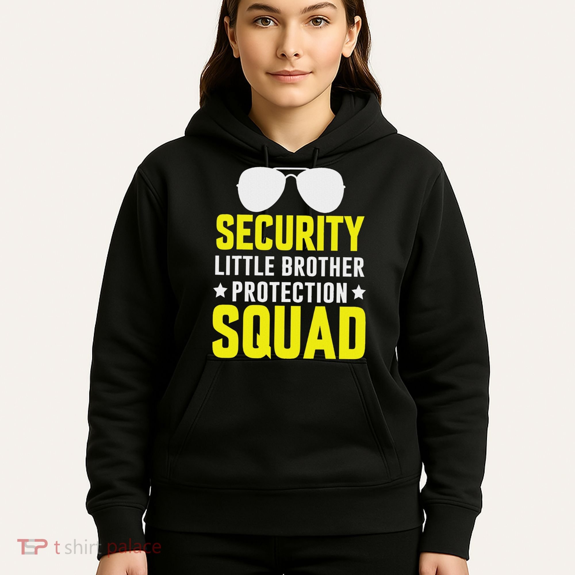 Security Little Brother Protection Squad Hoodie