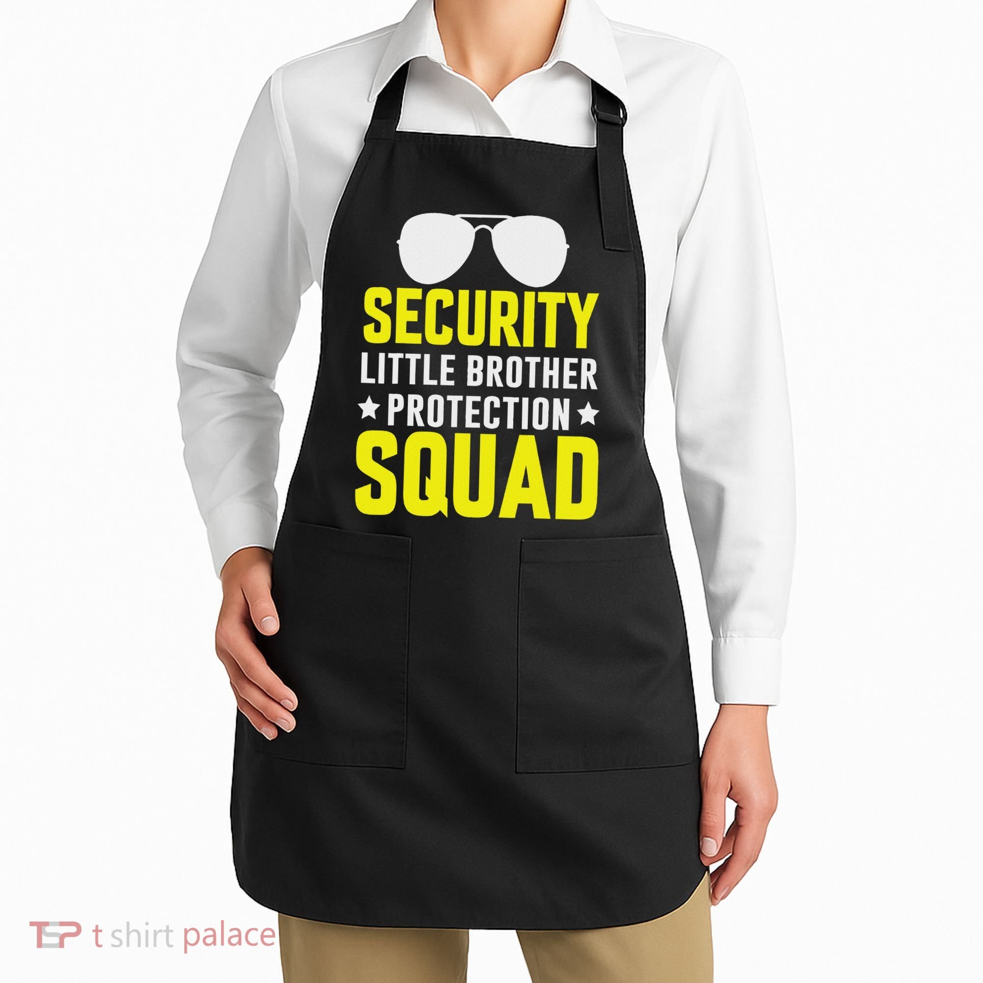 Security Little Brother Protection Squad Apron