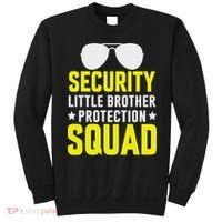 Security Little Brother Protection Squad Sweatshirt thumb 0
