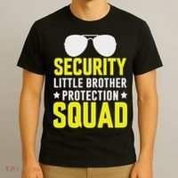 Security Little Brother Protection Squad T-Shirt thumb 3
