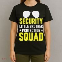 Security Little Brother Protection Squad T-Shirt thumb 4