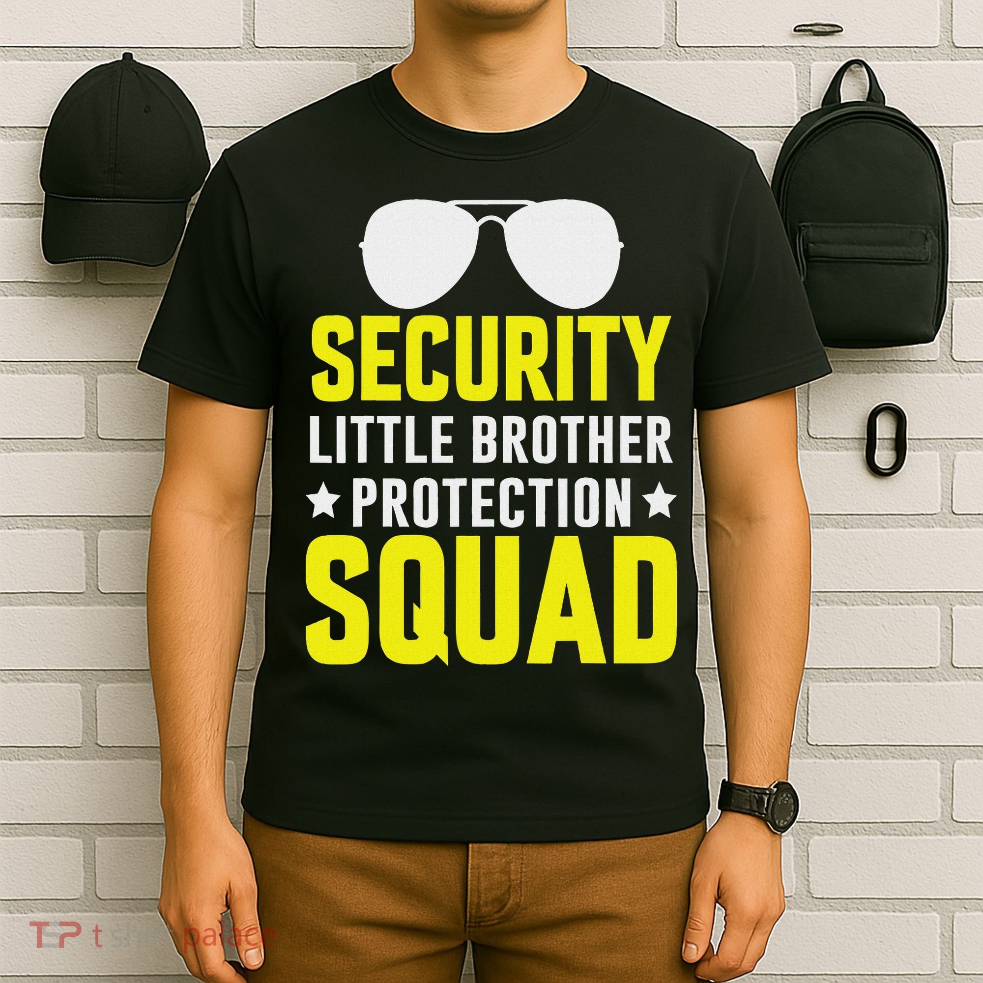 Security Little Brother Protection Squad T-Shirt