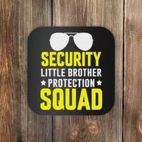 Security Little Brother Protection Squad Coaster thumb 0