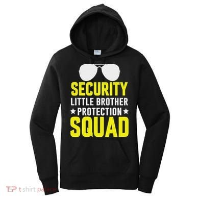 Security Little Brother Protection Squad Women's Hoodie
