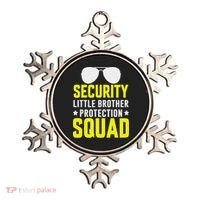 Security Little Brother Protection Squad Ornament thumb 0