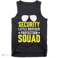 Security Little Brother Protection Squad Tank Top thumb 0