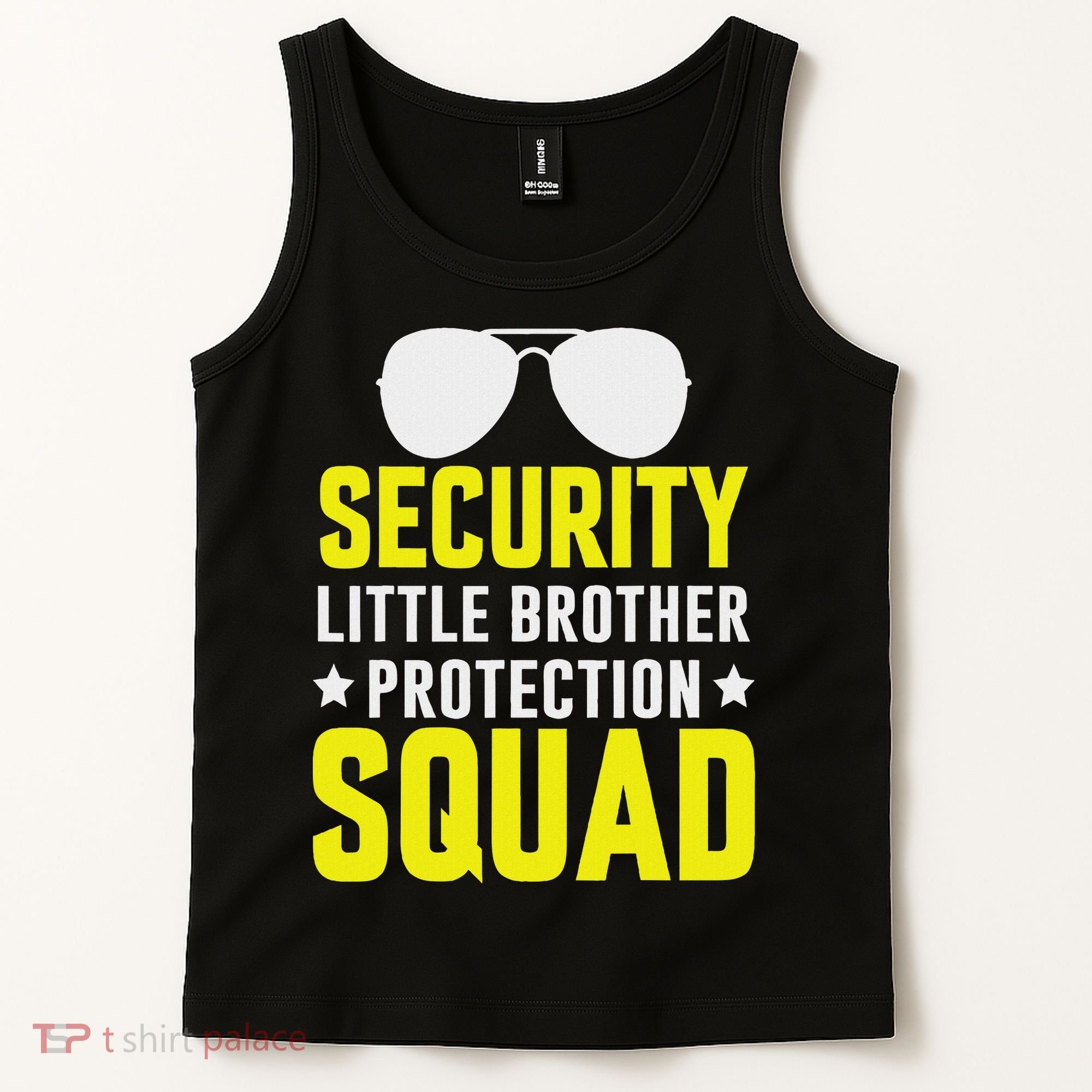 Security Little Brother Protection Squad Tank Top