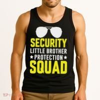 Security Little Brother Protection Squad Tank Top thumb 3