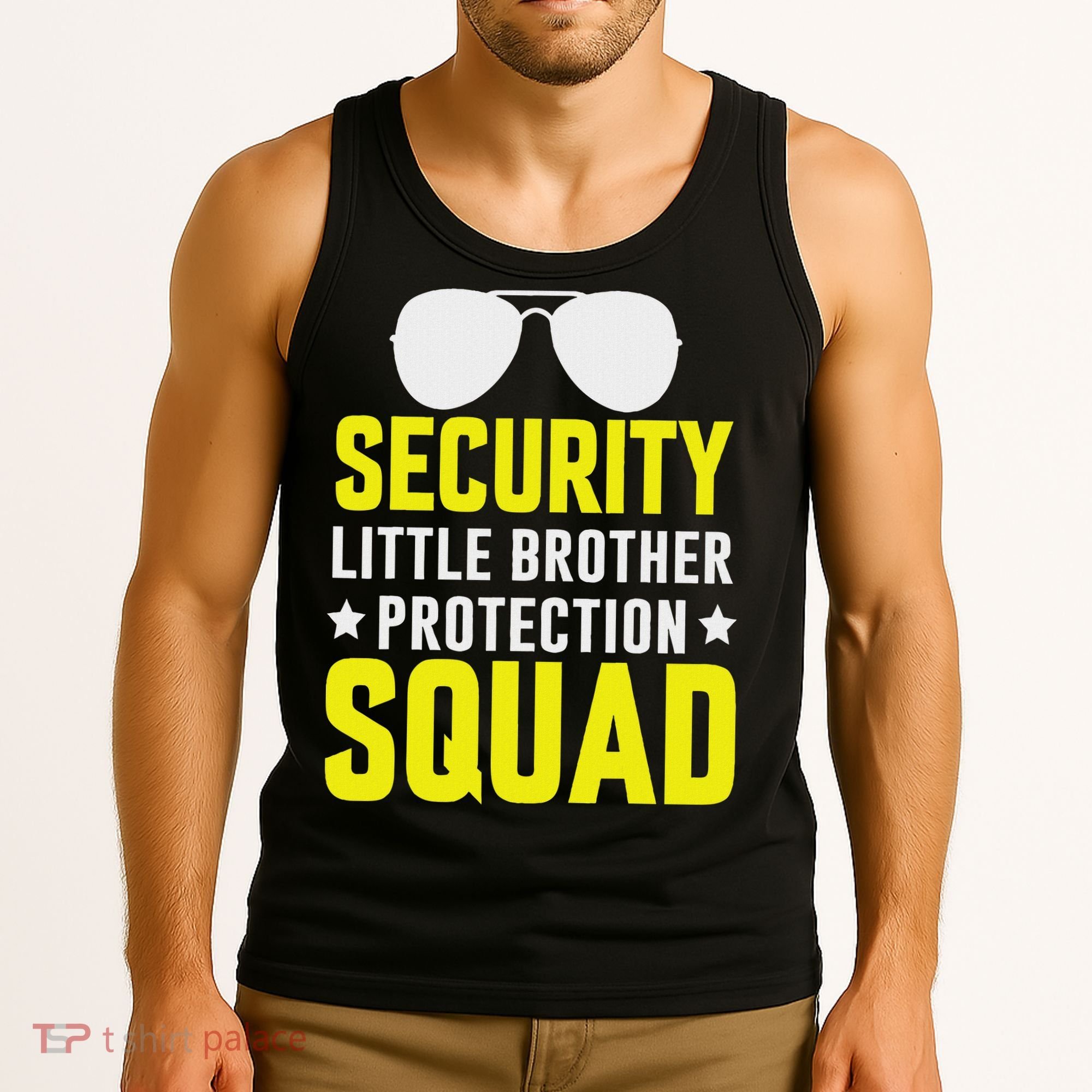 Security Little Brother Protection Squad Tank Top