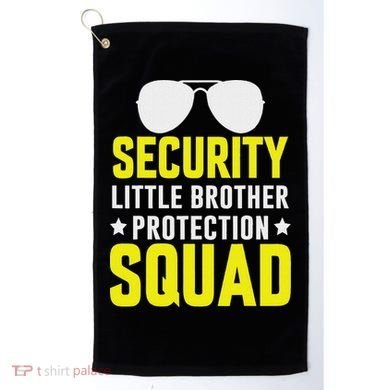 Security Little Brother Protection Squad Golf Towel