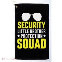 Security Little Brother Protection Squad Golf Towel thumb 0