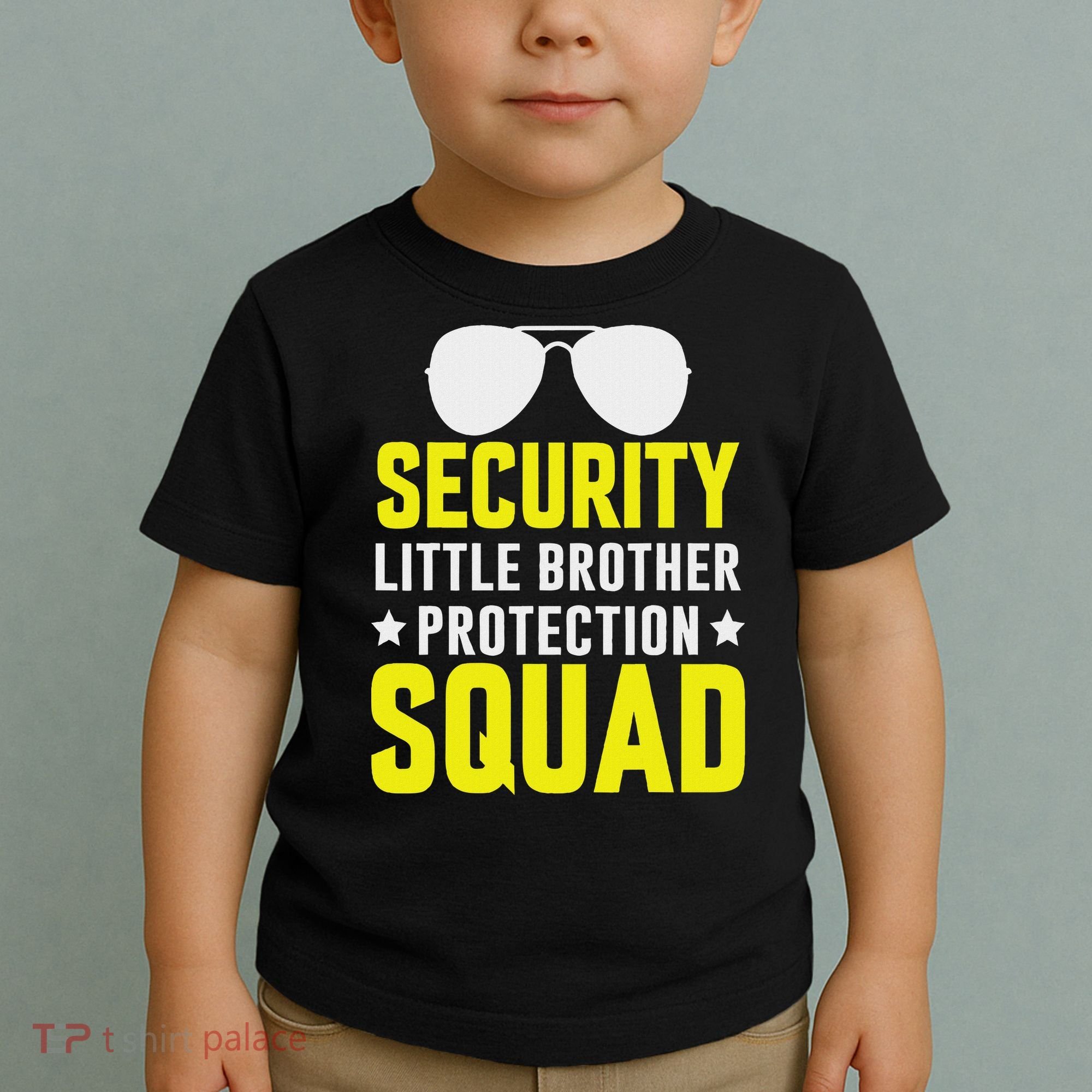 Security Little Brother Protection Squad Toddler T-Shirt
