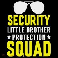 Security Little Brother Protection Squad Women's Long Sleeve Shirt thumb 2