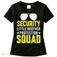 Security Little Brother Protection Squad Women's T-Shirt thumb 0