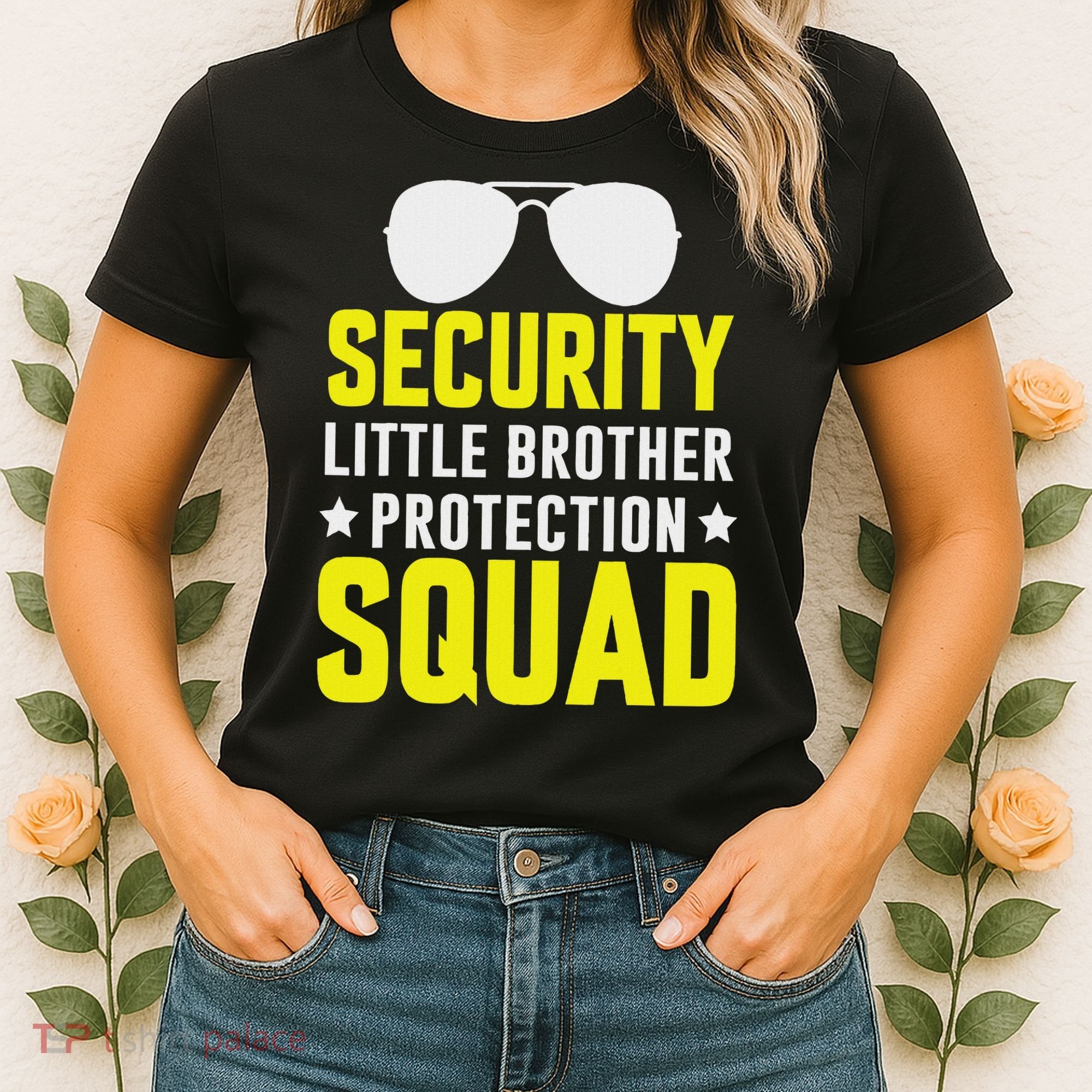Security Little Brother Protection Squad Women's T-Shirt
