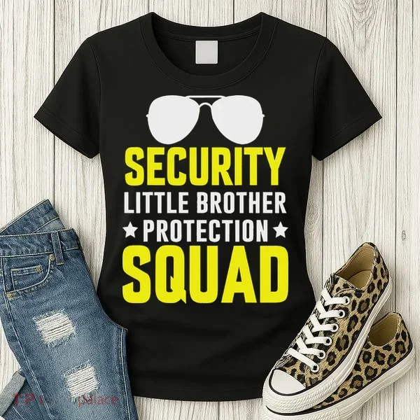 Security Little Brother Protection Squad Women's T-Shirt