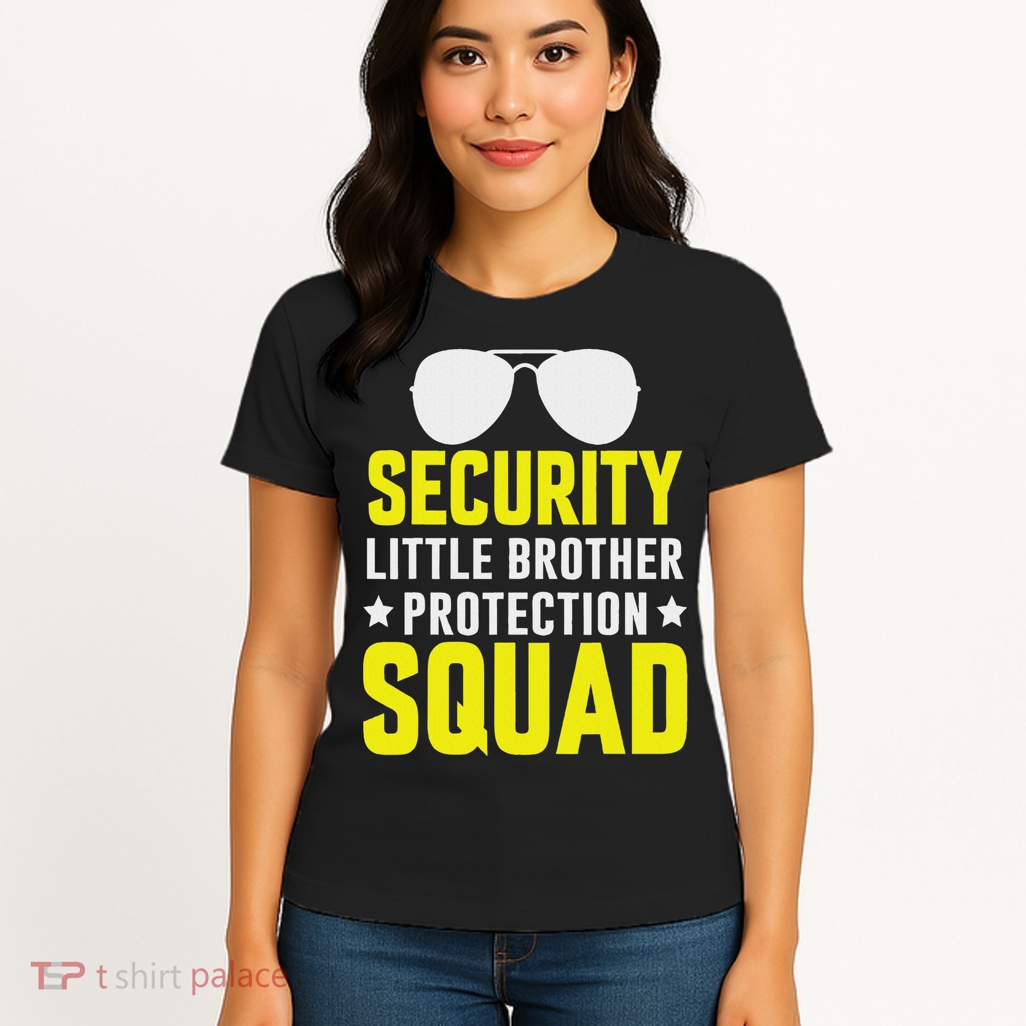 Security Little Brother Protection Squad Women's T-Shirt