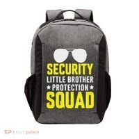 Security Little Brother Protection Squad Vector Backpack thumb 0