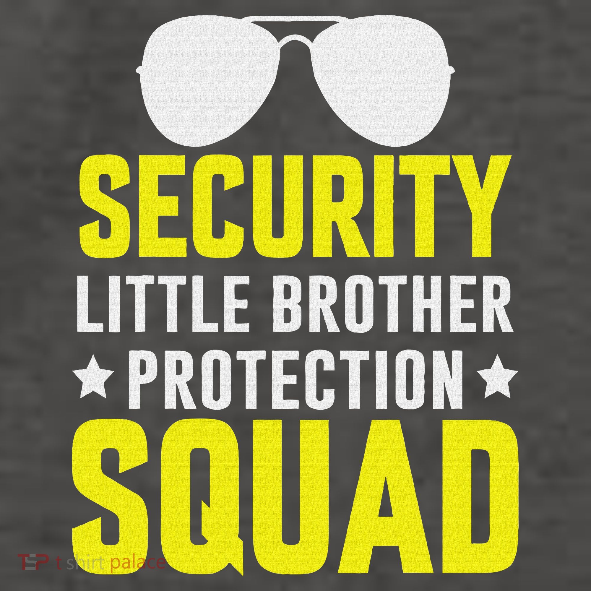 Security Little Brother Protection Squad Vector Backpack