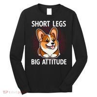 Short Legs Big Attitude Corgi Long Sleeve Shirt thumb 0