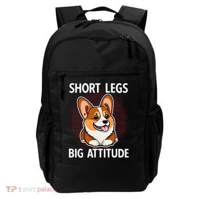 Short Legs Big Attitude Corgi Backpack