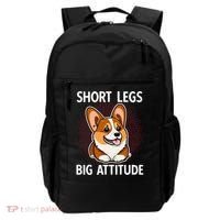 Short Legs Big Attitude Corgi Backpack thumb 0