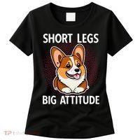 Short Legs Big Attitude Corgi Women's T-Shirt thumb 0