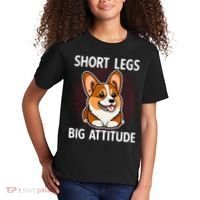 Short Legs Big Attitude Corgi Kids T-Shirt thumb 2
