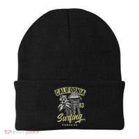 Surfing Long Beach California Beanie thumb 0