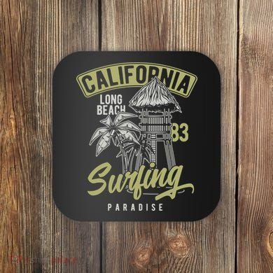 Surfing Long Beach California Coaster