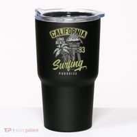 Surfing Long Beach California Tumbler thumb 0