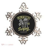 Surfing Long Beach California Ornament thumb 0