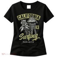 Surfing Long Beach California Women's T-Shirt thumb 0