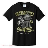 Surfing Long Beach California Kids T-Shirt thumb 0