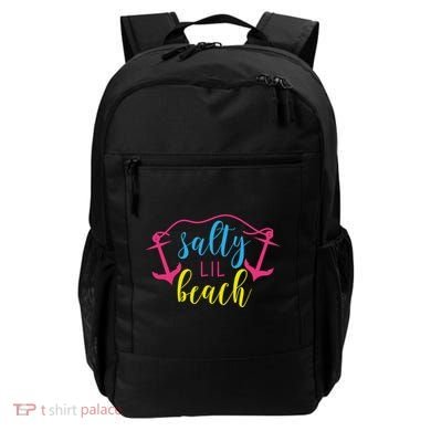 Salty Lil Beach Funny Vacation Backpack