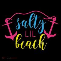 Salty Lil Beach Funny Vacation Coaster thumb 2