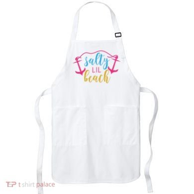 Salty Lil Beach Funny Vacation Apron