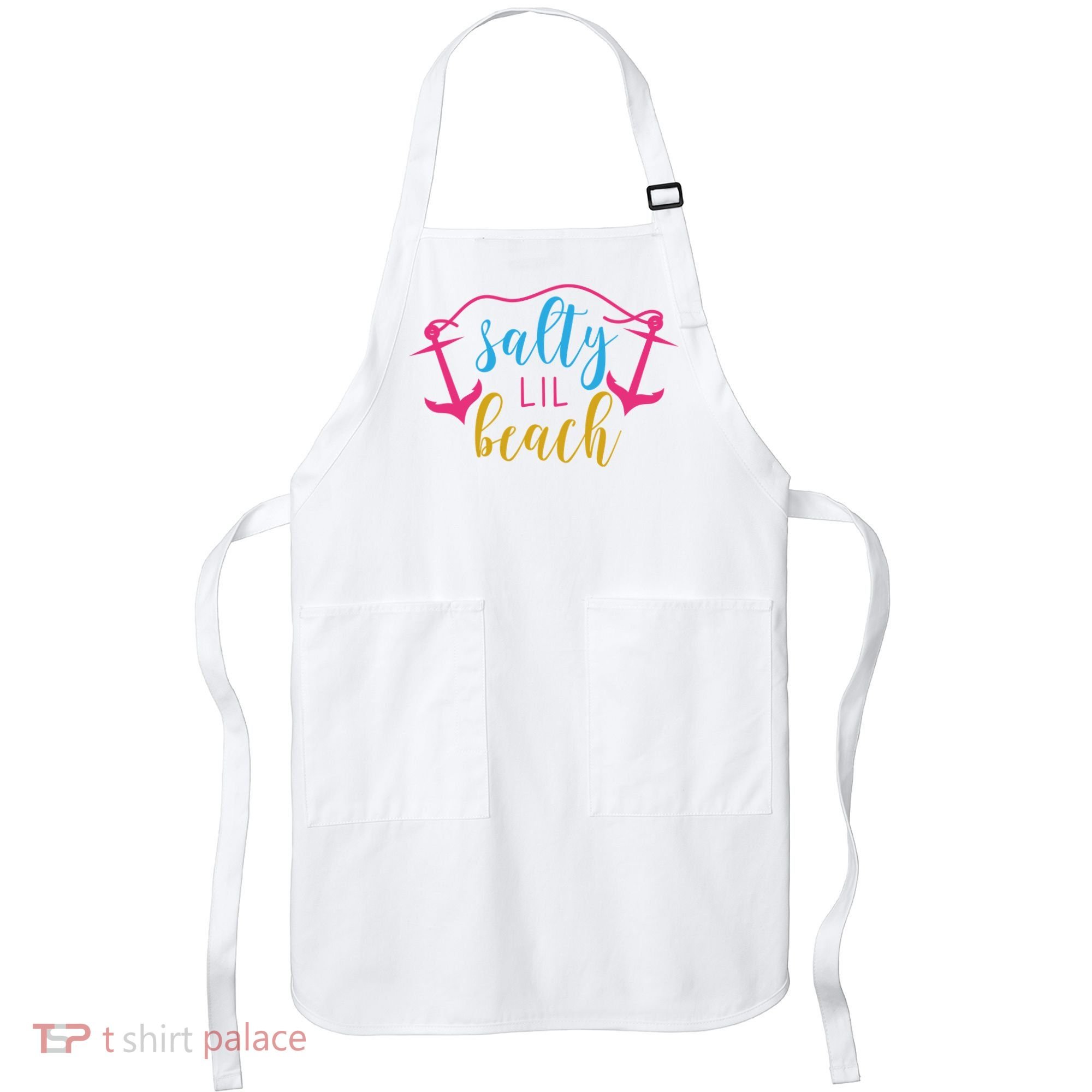 Salty Lil Beach Funny Vacation Apron