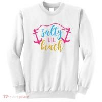 Salty Lil Beach Funny Vacation Sweatshirt thumb 0