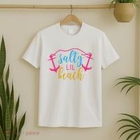 Salty Lil Beach Funny Vacation T-Shirt thumb 2